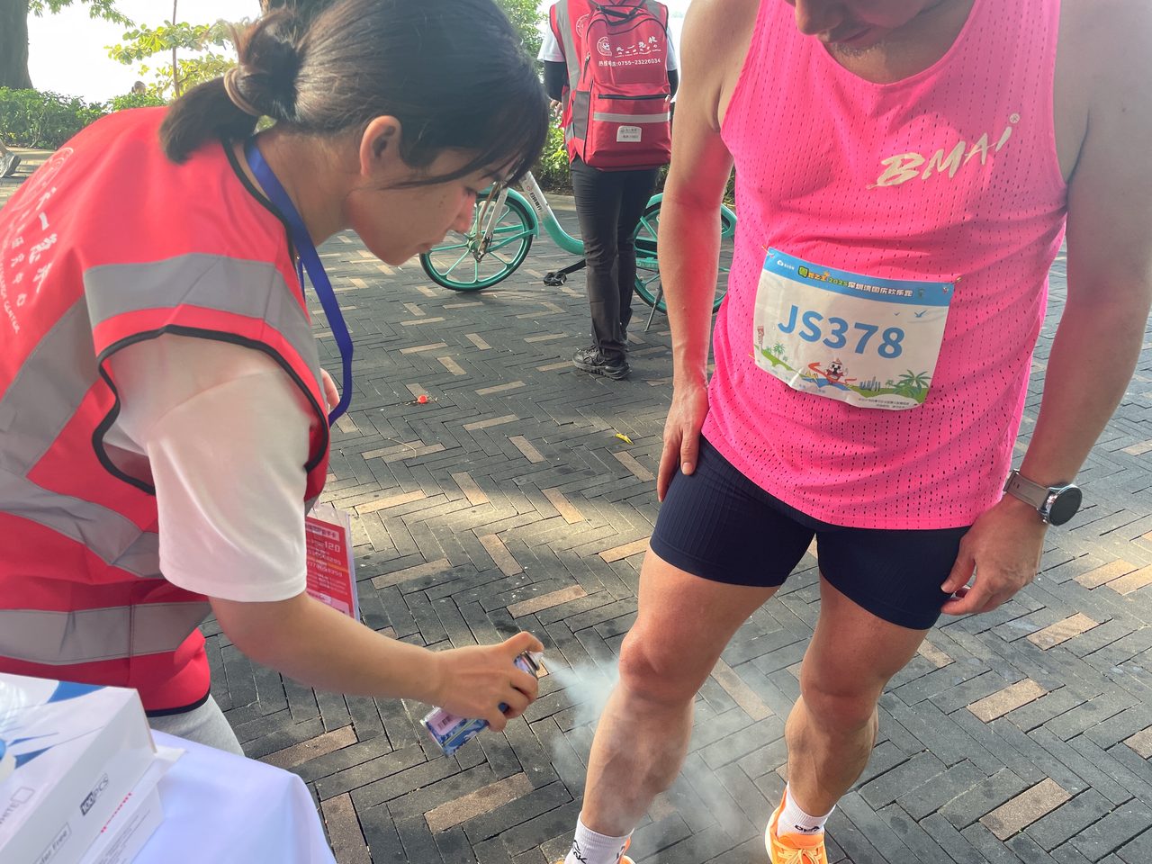 赛事医疗保障活动现场